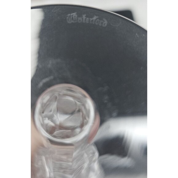 Waterford Crystal Alana Champagne Flutes 7 3/8" Set of 2 Wedding Toasting Glass - Picture 9 of 16